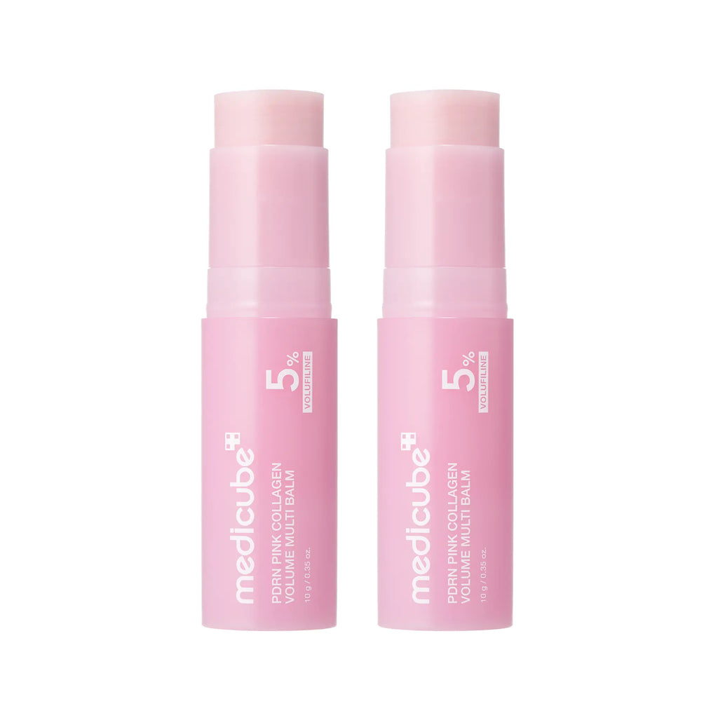 [NEW] [Medicube] PDRN Pink Collagen Volume Multi Balm | All in One Volufiline, PDRN, NAD Stick for Youthful-Looking, Helping Look of Fine Lines, Firming Care, Anti-Aging Care | for Under-Eyes, Neck, Forehead, Smile Lines, Lip Care | Korean Skincare