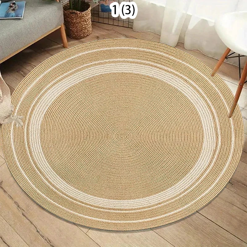 Bohemian Round Floor Rug