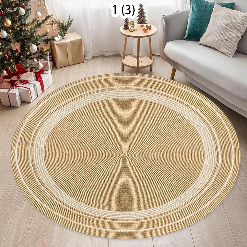 Bohemian Round Floor Rug