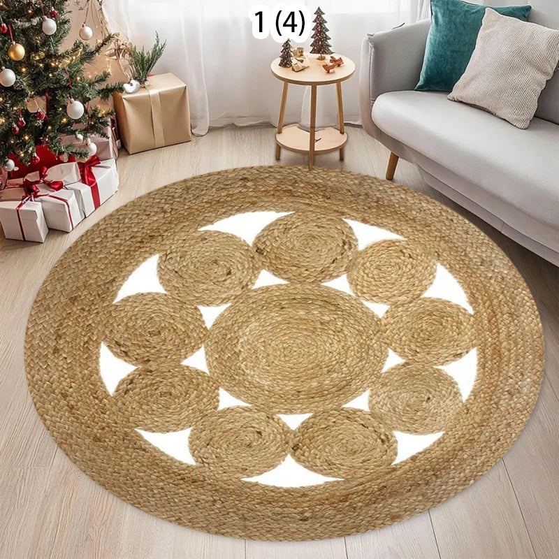 Bohemian Round Floor Rug