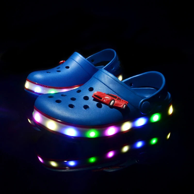 Kids' LED Light-Up Beach Sandals