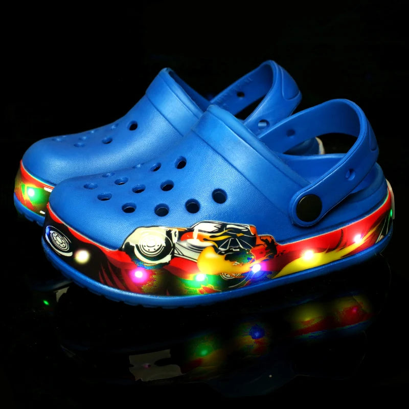 Kids' LED Light-Up Beach Sandals