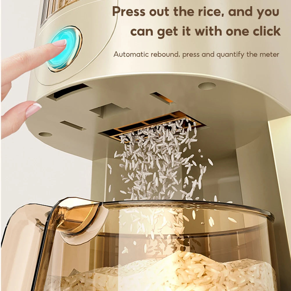 5/10KG Pet Food Rice Organizer Insect-Proof Rice Storage Container Keep Dry Fresh Soybean Corn Cereal Storage Box Large Capacity