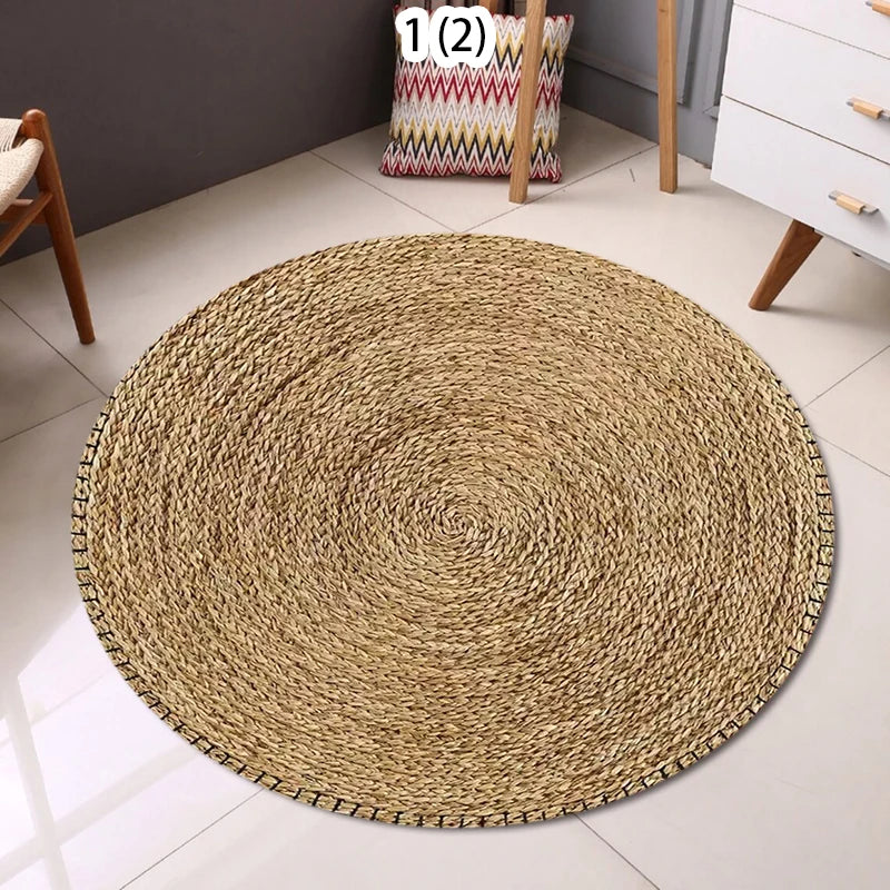 Bohemian Round Floor Rug
