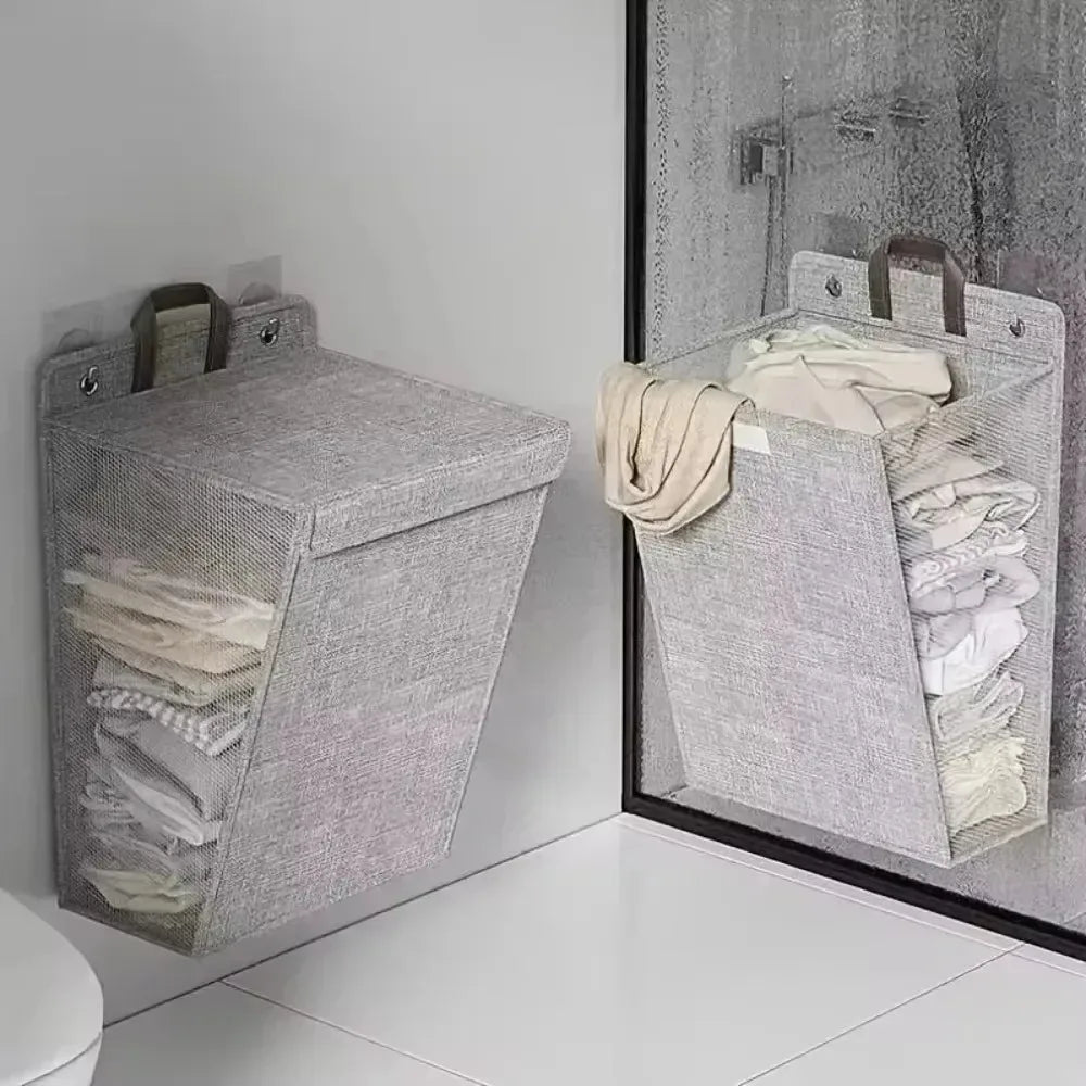 Household Laundry Baskets Foldable Bathrooms Laundry Baskets Large Capacity Multifunctional Waterproof Clothes Storage Basket