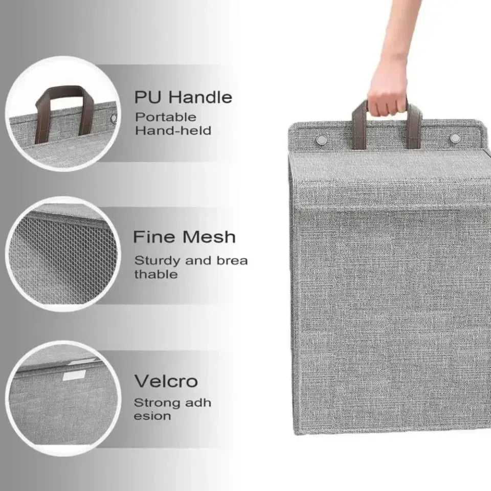 Household Laundry Baskets Foldable Bathrooms Laundry Baskets Large Capacity Multifunctional Waterproof Clothes Storage Basket