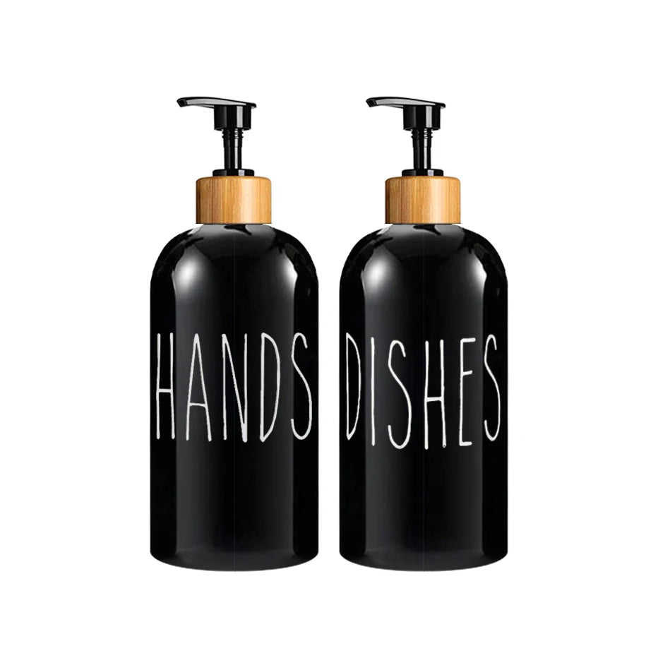 Letter Soap Dispenser Set (2pc)